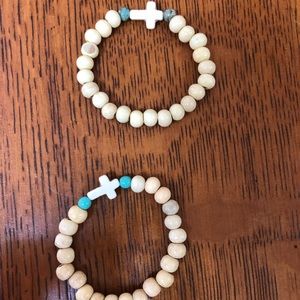 Handmade cross bracelets